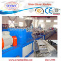 PVC wpc floor for outside machine